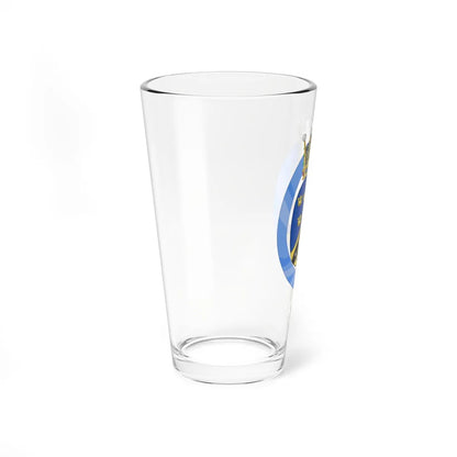 Coat of arms of Princesse Ingeborg Duchesse de Västergötland (Denmark) (Coat of Arms) Pint Glass 16oz - Go Mug Yourself
