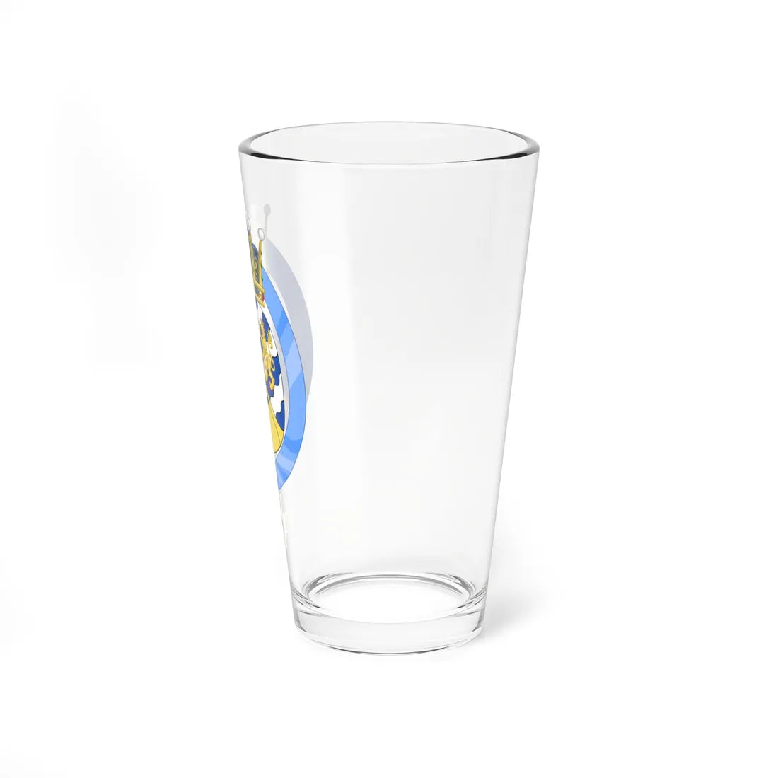 Coat of arms of Princesse Ingeborg Duchesse de Västergötland (Denmark) (Coat of Arms) Pint Glass 16oz - Go Mug Yourself