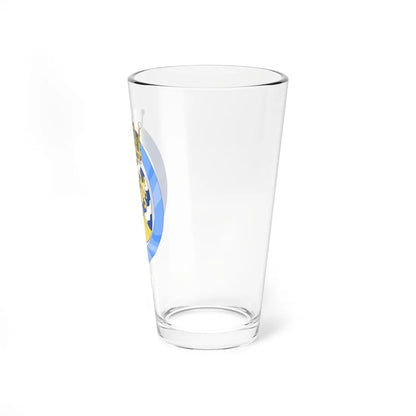 Coat of arms of Princesse Ingeborg Duchesse de Västergötland (Denmark) (Coat of Arms) Pint Glass 16oz - Go Mug Yourself