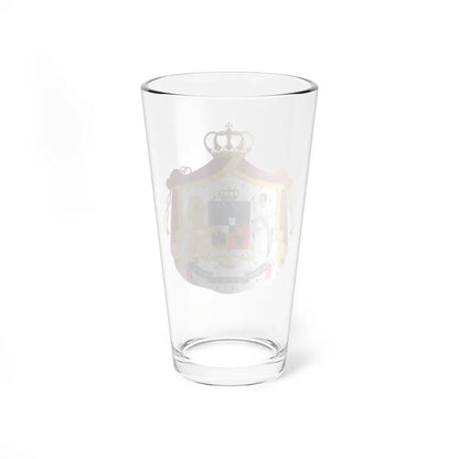 Coat of arms of Principality of Romania (1867-1872) - Pint Glass 16oz-Go Mug Yourself