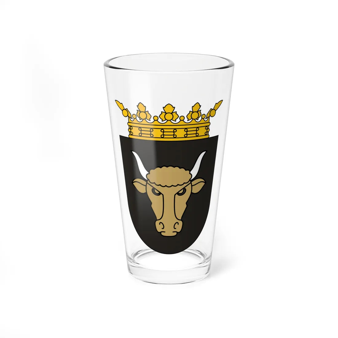 Coat of arms of Principality of Samegrelo (Georgia) (Coat of Arms) Pint Glass 16oz 16oz - Go Mug Yourself
