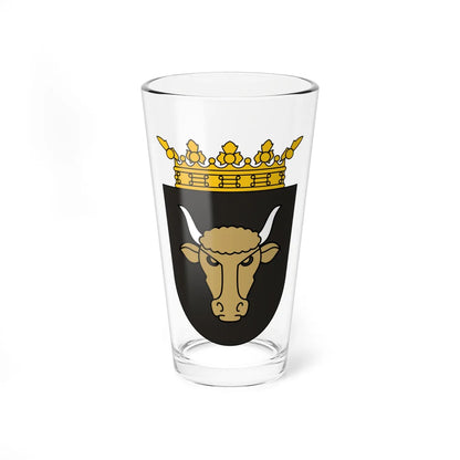 Coat of arms of Principality of Samegrelo (Georgia) (Coat of Arms) Pint Glass 16oz 16oz - Go Mug Yourself