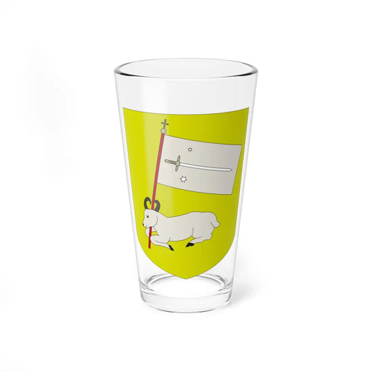Coat of arms of Principality of Samtskhe (Georgia) (Coat of Arms) Pint Glass 16oz 16oz - Go Mug Yourself