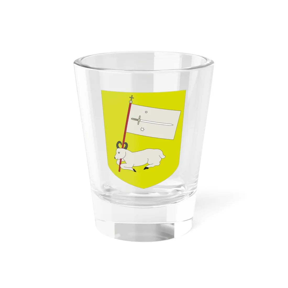 Coat of arms of Principality of Samtskhe (Georgia) (Coat of Arms) Shot Glass 1.5oz 1.5oz - Go Mug Yourself