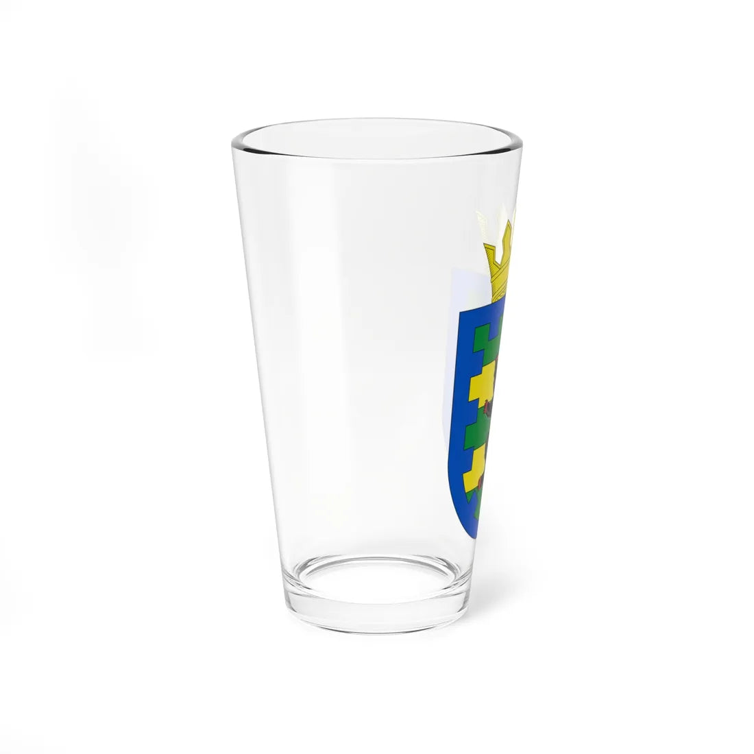 Coat of Arms of Prionezhsky District (Russia) (Coat of Arms) Pint Glass 16oz - Go Mug Yourself