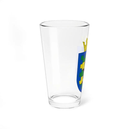 Coat of Arms of Prionezhsky District (Russia) (Coat of Arms) Pint Glass 16oz - Go Mug Yourself