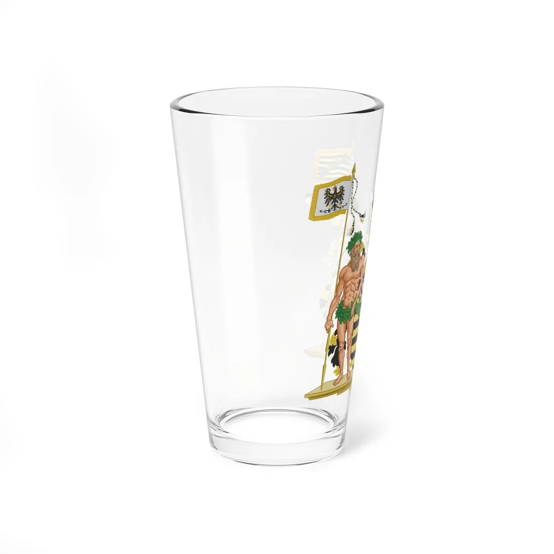 Coat of Arms of Province of Saxony (Germany) (Coat of Arms) Pint Glass 16oz - Go Mug Yourself