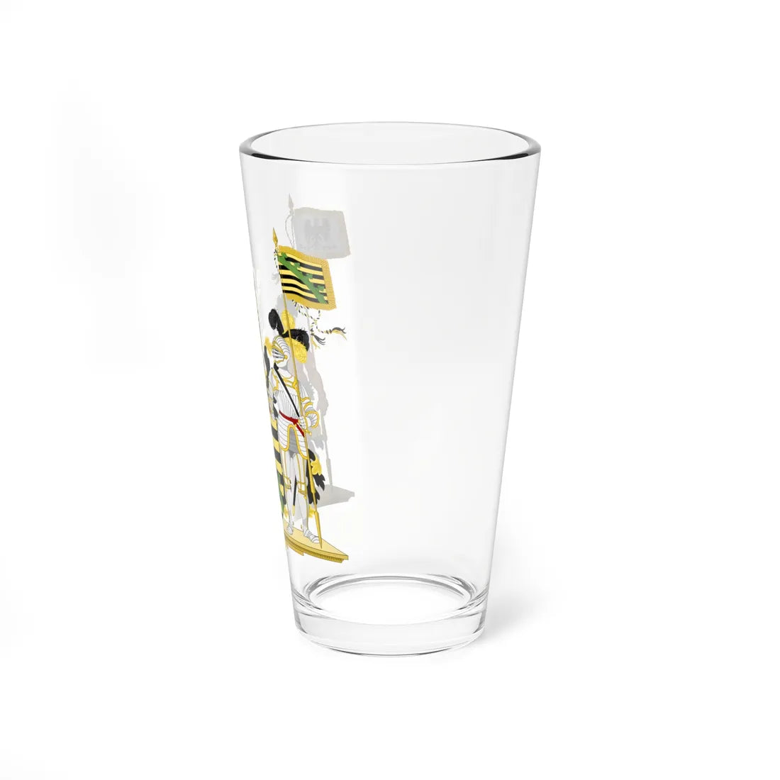 Coat of Arms of Province of Saxony (Germany) (Coat of Arms) Pint Glass 16oz - Go Mug Yourself