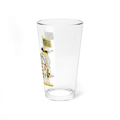 Coat of Arms of Province of Saxony (Germany) (Coat of Arms) Pint Glass 16oz - Go Mug Yourself