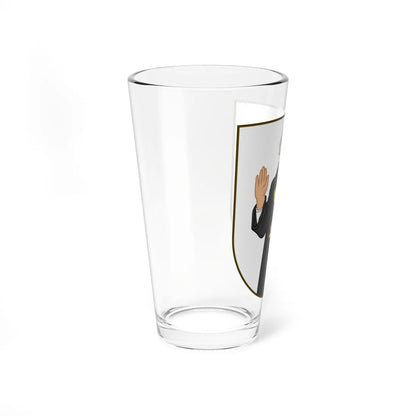 Coat of arms of Præstø (Denmark) (Coat of Arms) Pint Glass 16oz - Go Mug Yourself