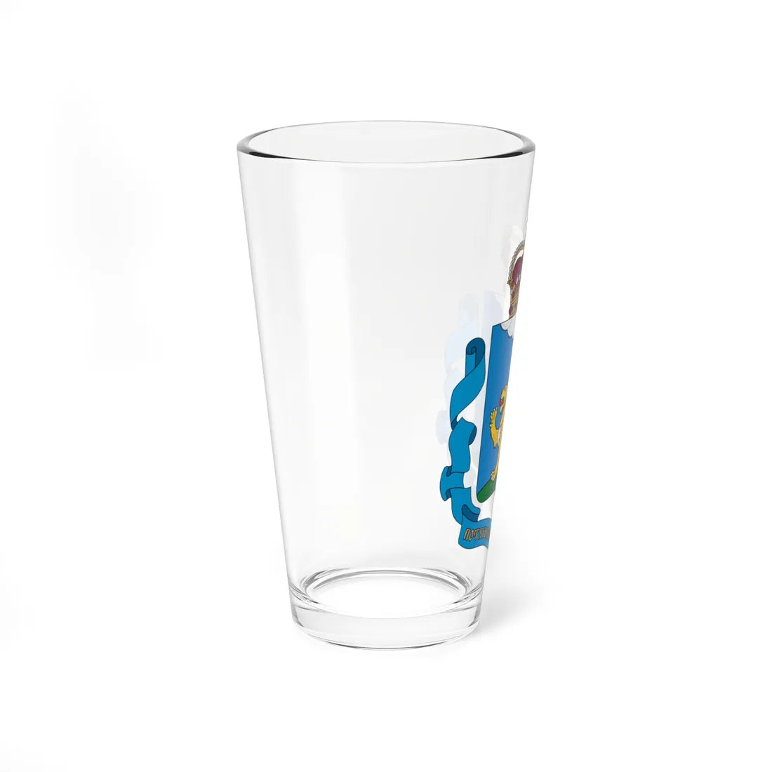 Coat of arms of Pskov Oblast 2018 (Russia) (Coat of Arms) Pint Glass 16oz - Go Mug Yourself