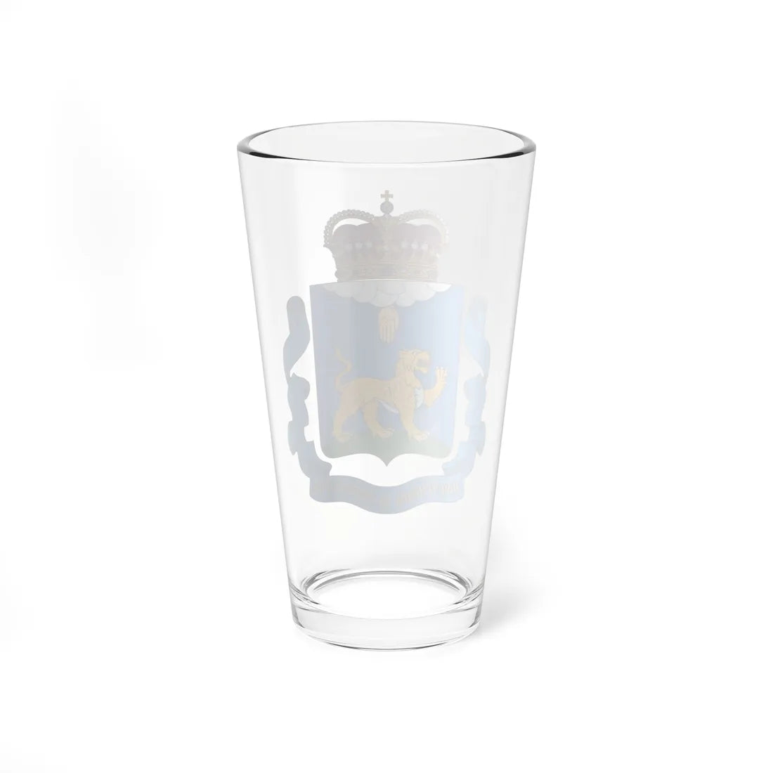 Coat of arms of Pskov Oblast 2018 (Russia) (Coat of Arms) Pint Glass 16oz - Go Mug Yourself