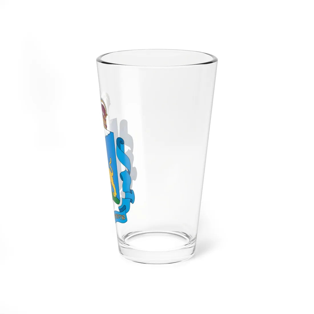 Coat of arms of Pskov Oblast 2018 (Russia) (Coat of Arms) Pint Glass 16oz - Go Mug Yourself