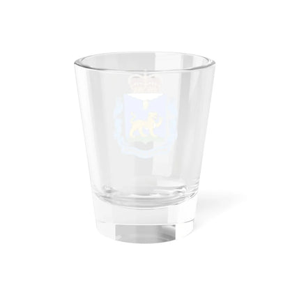 Coat of arms of Pskov Oblast 2018 (Russia) (Coat of Arms) Shot Glass 1.5oz - Go Mug Yourself