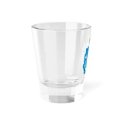 Coat of arms of Pskov Oblast Latest version (Russia) (Coat of Arms) Shot Glass 1.5oz - Go Mug Yourself