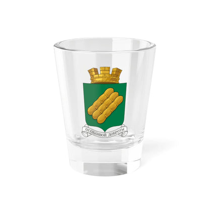 Coat of Arms of Pudozh (Russia) (Coat of Arms) Shot Glass 1.5oz 1.5oz - Go Mug Yourself