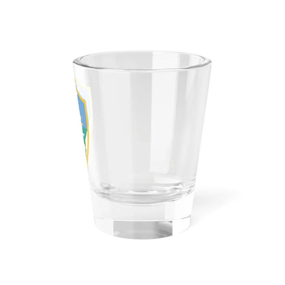 Coat of arms of Puerto Madryn (Argentina) (Coat of Arms) Shot Glass 1.5oz - Go Mug Yourself
