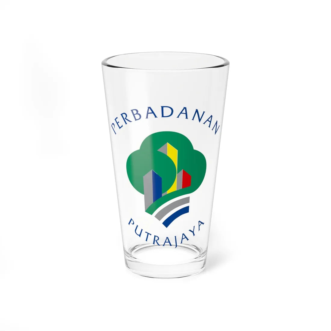 Coat of arms of Putrajaya (Malaysia) (Coat of Arms) Pint Glass 16oz 16oz - Go Mug Yourself