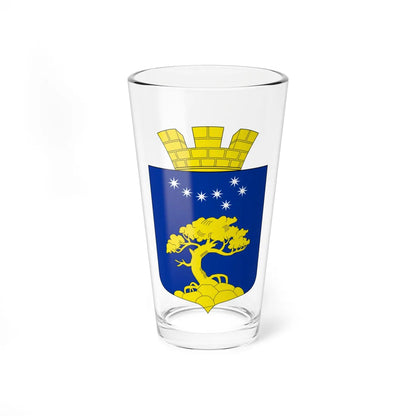 Coat of Arms of Pyaozersky (Russia) (Coat of Arms) Pint Glass 16oz 16oz - Go Mug Yourself