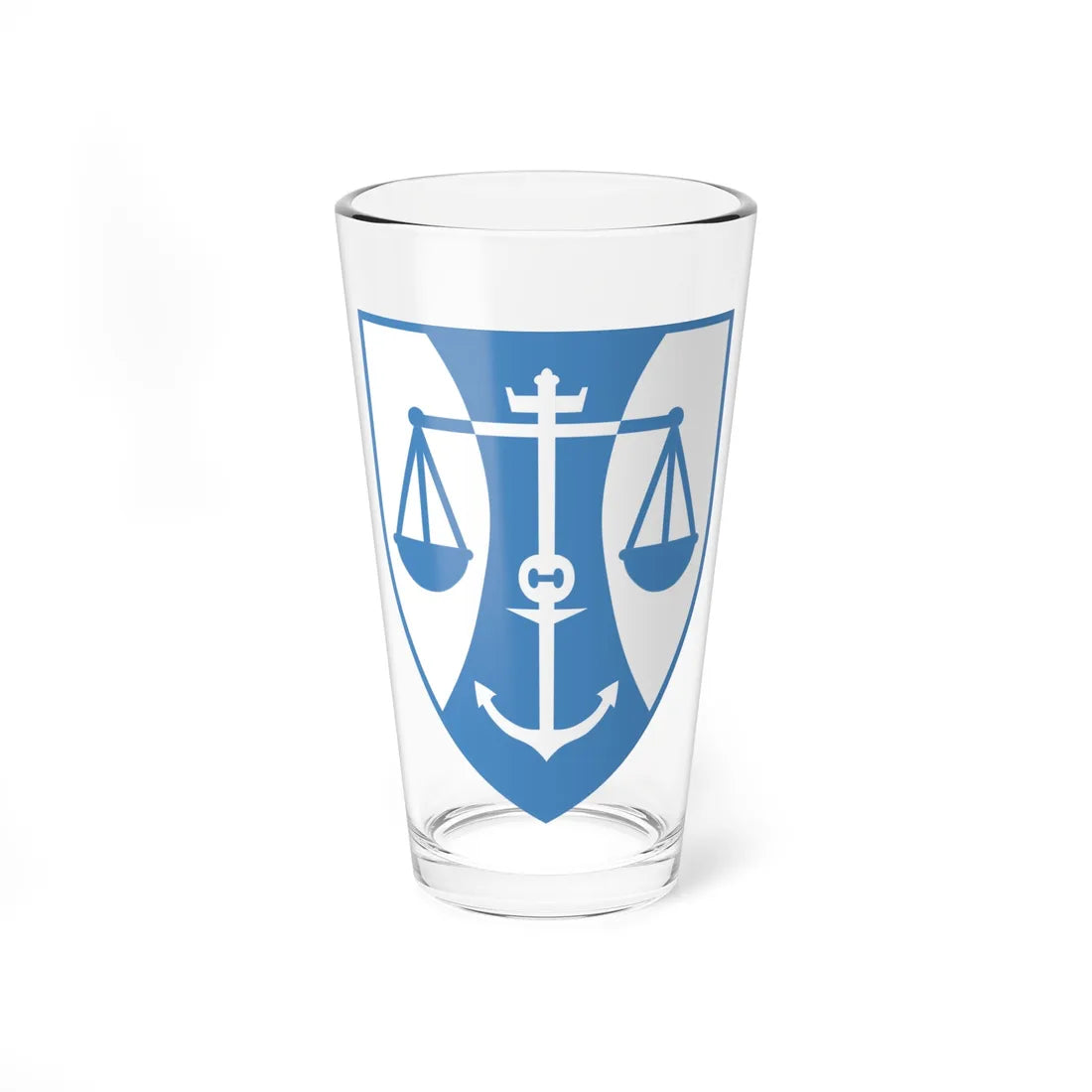 Coat of arms of Qaqortoq (Coat of Arms) Pint Glass 16oz 16oz - Go Mug Yourself