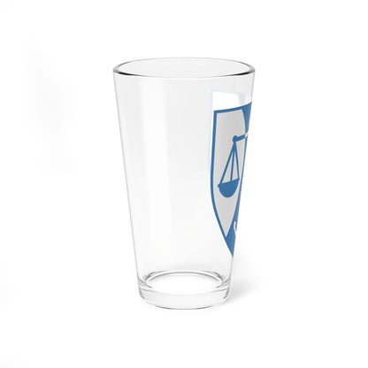 Coat of arms of Qaqortoq (Coat of Arms) Pint Glass 16oz - Go Mug Yourself