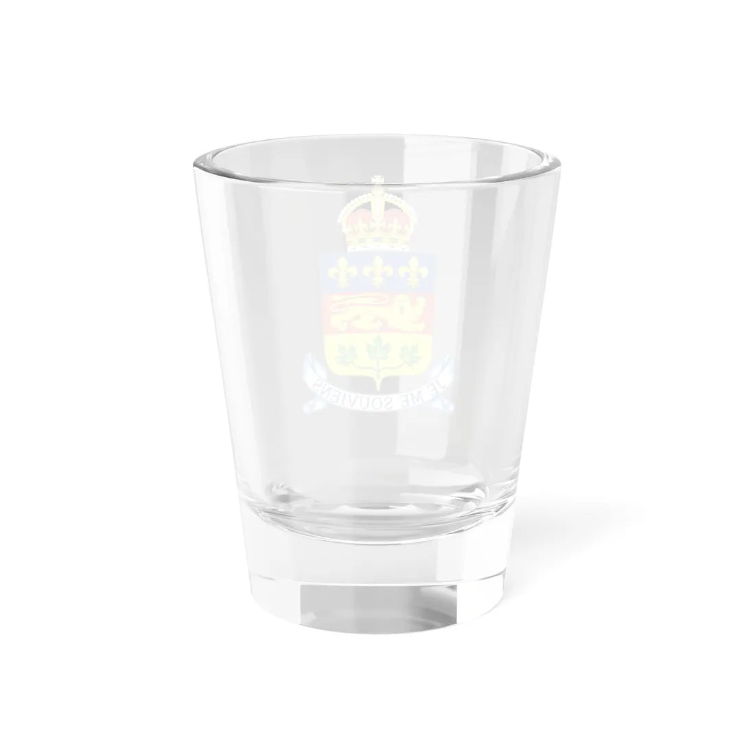 Coat of arms of Quebec (Canada) (Coat of Arms) Shot Glass 1.5oz - Go Mug Yourself