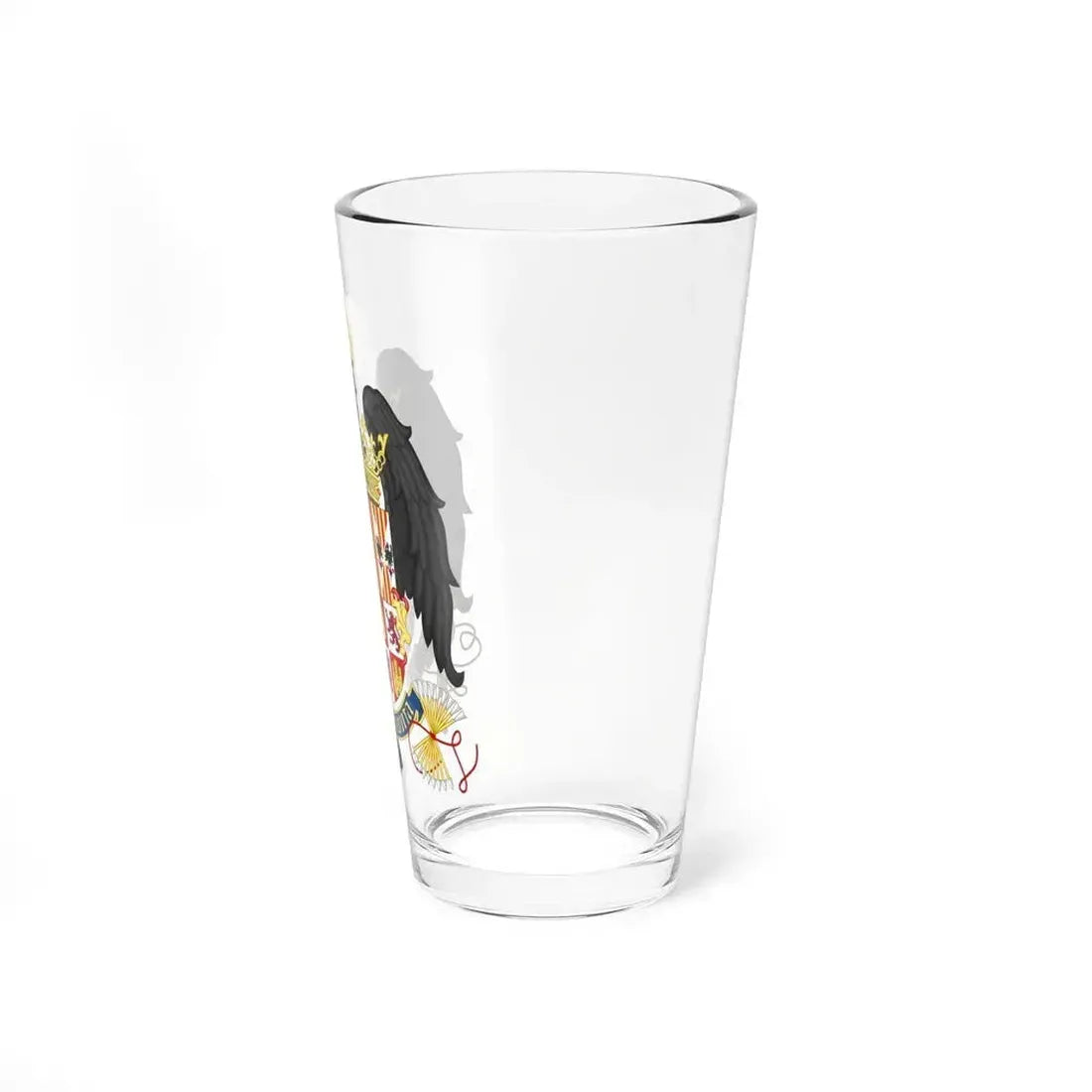 Coat of Arms of Queen Isabella of Castile (1492-1504) - Pint Glass 16oz - Go Mug Yourself