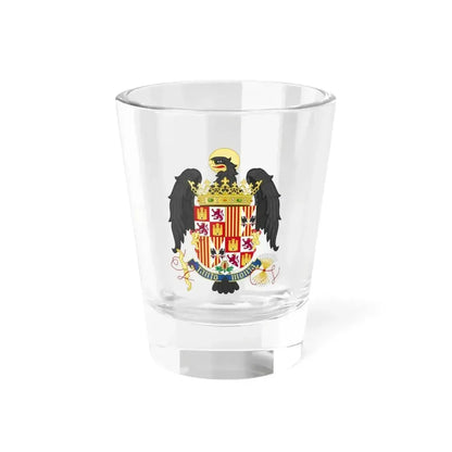 Coat of Arms of Queen Isabella of Castile (1492-1504) - Shot Glass 1.5oz 1.5oz - Go Mug Yourself