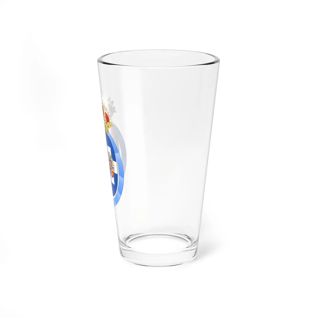 Coat of arms of Queen Sofia of Spain Order of Seraphim (Sweden) (Coat of Arms) Pint Glass 16oz - Go Mug Yourself