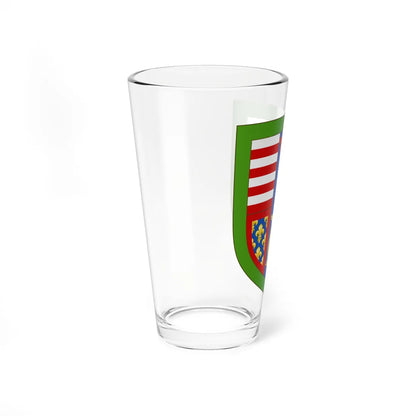 Coat of Arms of Queens College Cambridge (England) (Coat of Arms) Pint Glass 16oz - Go Mug Yourself
