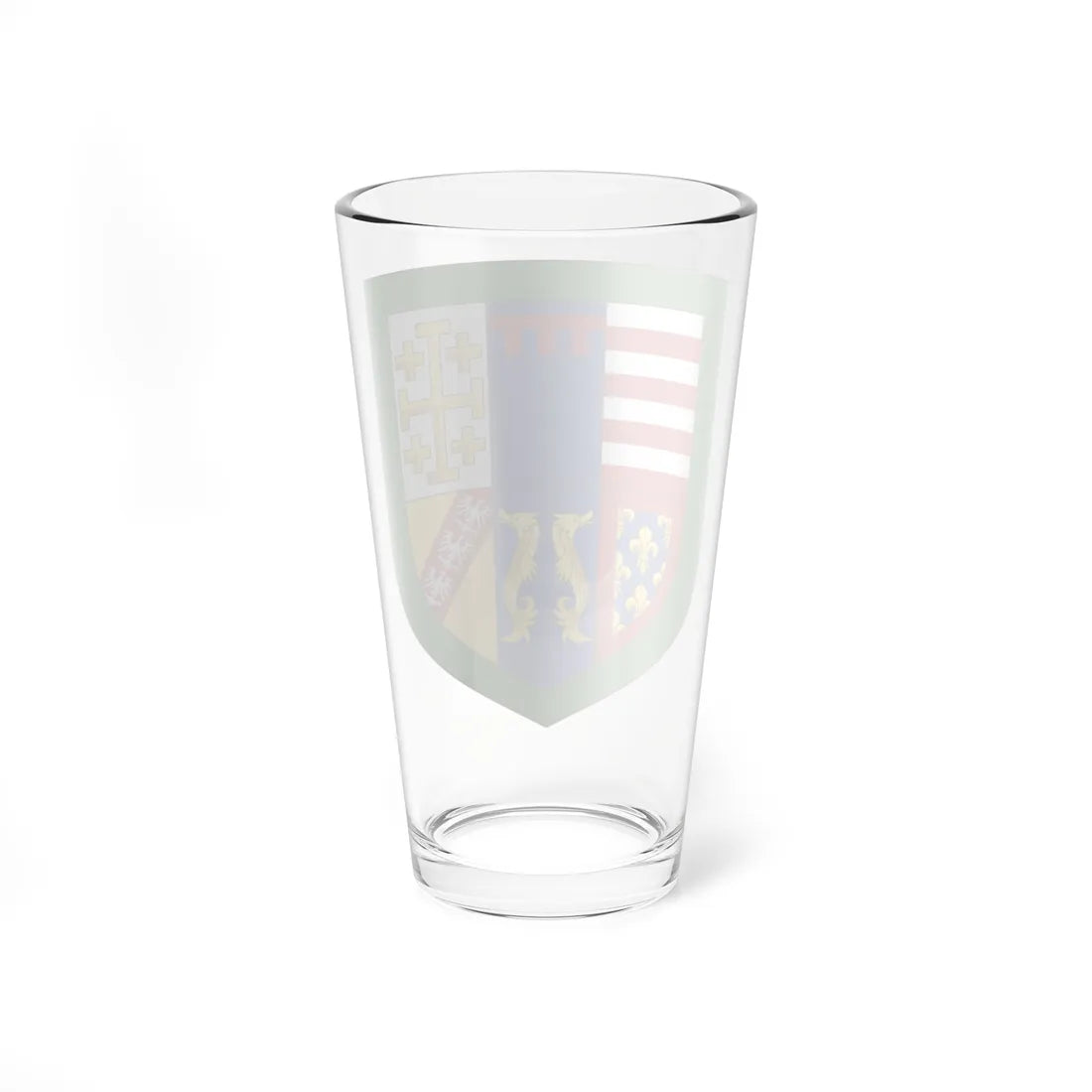 Coat of Arms of Queens College Cambridge (England) (Coat of Arms) Pint Glass 16oz - Go Mug Yourself