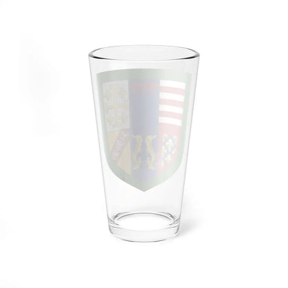 Coat of Arms of Queens College Cambridge (England) (Coat of Arms) Pint Glass 16oz - Go Mug Yourself