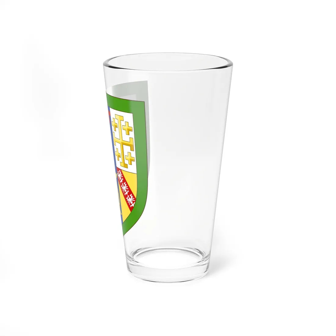 Coat of Arms of Queens College Cambridge (England) (Coat of Arms) Pint Glass 16oz - Go Mug Yourself