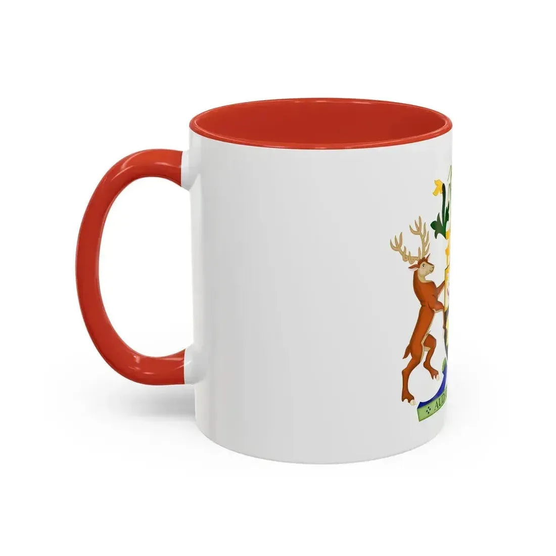 Coat of Arms of Queensland - Accent Coffee Mug - Go Mug Yourself