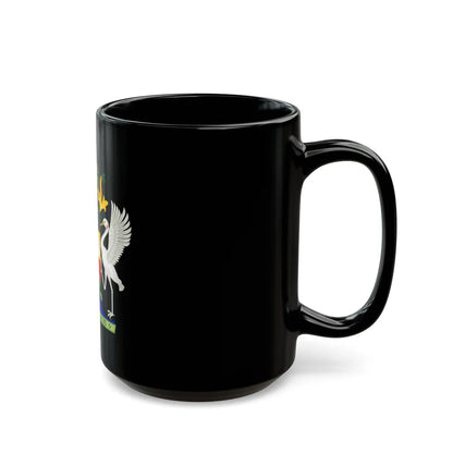 Coat of Arms of Queensland - Black Coffee Mug-Go Mug Yourself