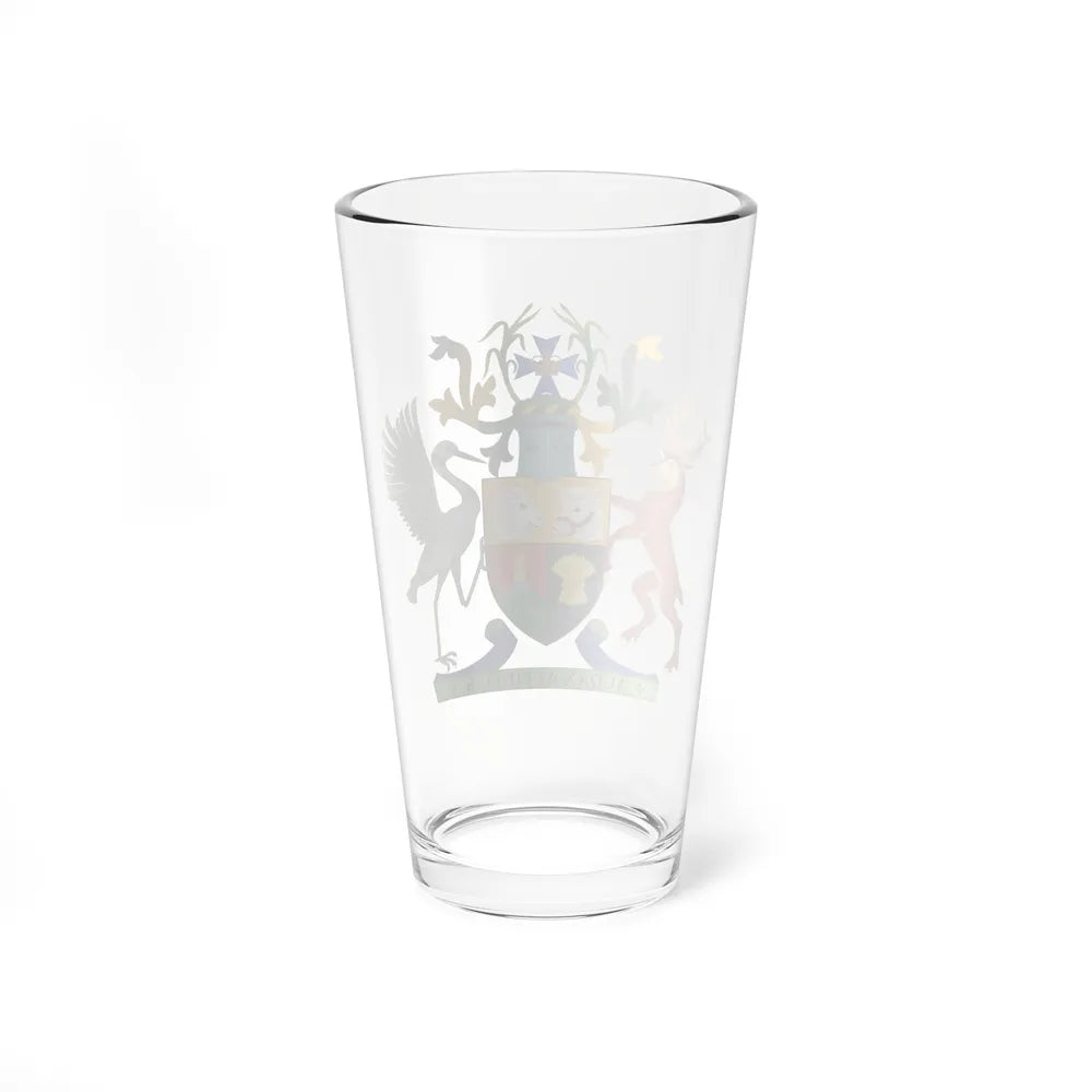 Coat of Arms of Queensland - Pint Glass 16oz-Go Mug Yourself