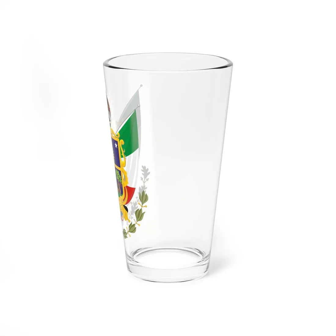 Coat of arms of Queretaro (Mexico) (Coat of Arms) Pint Glass 16oz - Go Mug Yourself