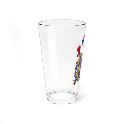 Coat of Arms of Quito (Spain) (Coat of Arms) Pint Glass 16oz - Go Mug Yourself