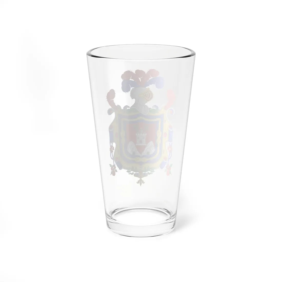 Coat of Arms of Quito (Spain) (Coat of Arms) Pint Glass 16oz - Go Mug Yourself