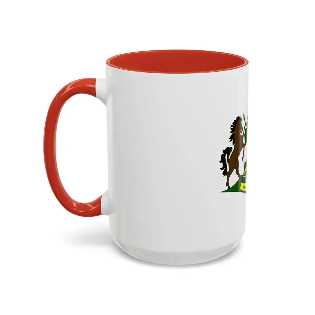 Coat of arms of QwaQwa - Accent Coffee Mug - Go Mug Yourself