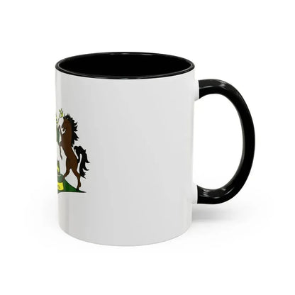 Coat of arms of QwaQwa - Accent Coffee Mug - Go Mug Yourself