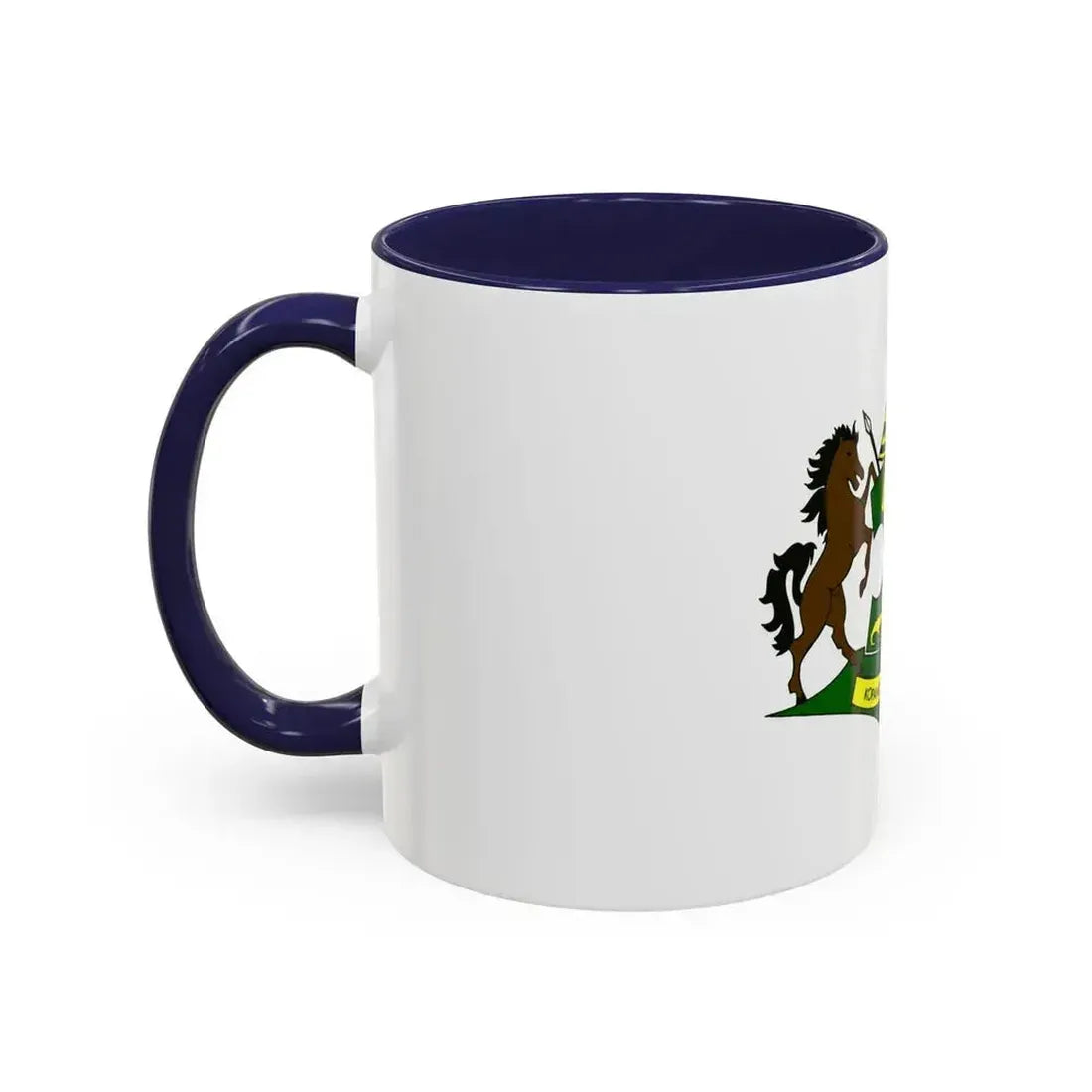 Coat of arms of QwaQwa - Accent Coffee Mug - Go Mug Yourself