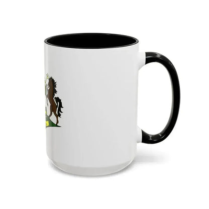 Coat of arms of QwaQwa - Accent Coffee Mug - Go Mug Yourself
