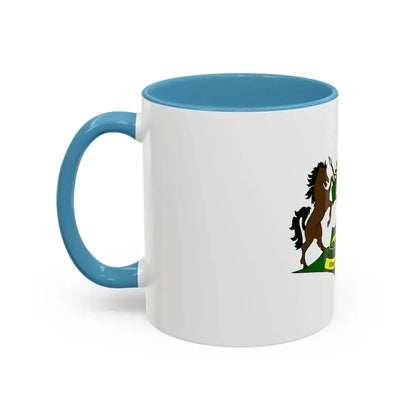 Coat of arms of QwaQwa - Accent Coffee Mug - Go Mug Yourself
