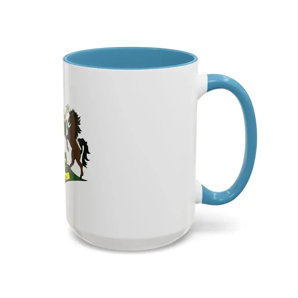 Coat of arms of QwaQwa - Accent Coffee Mug - Go Mug Yourself