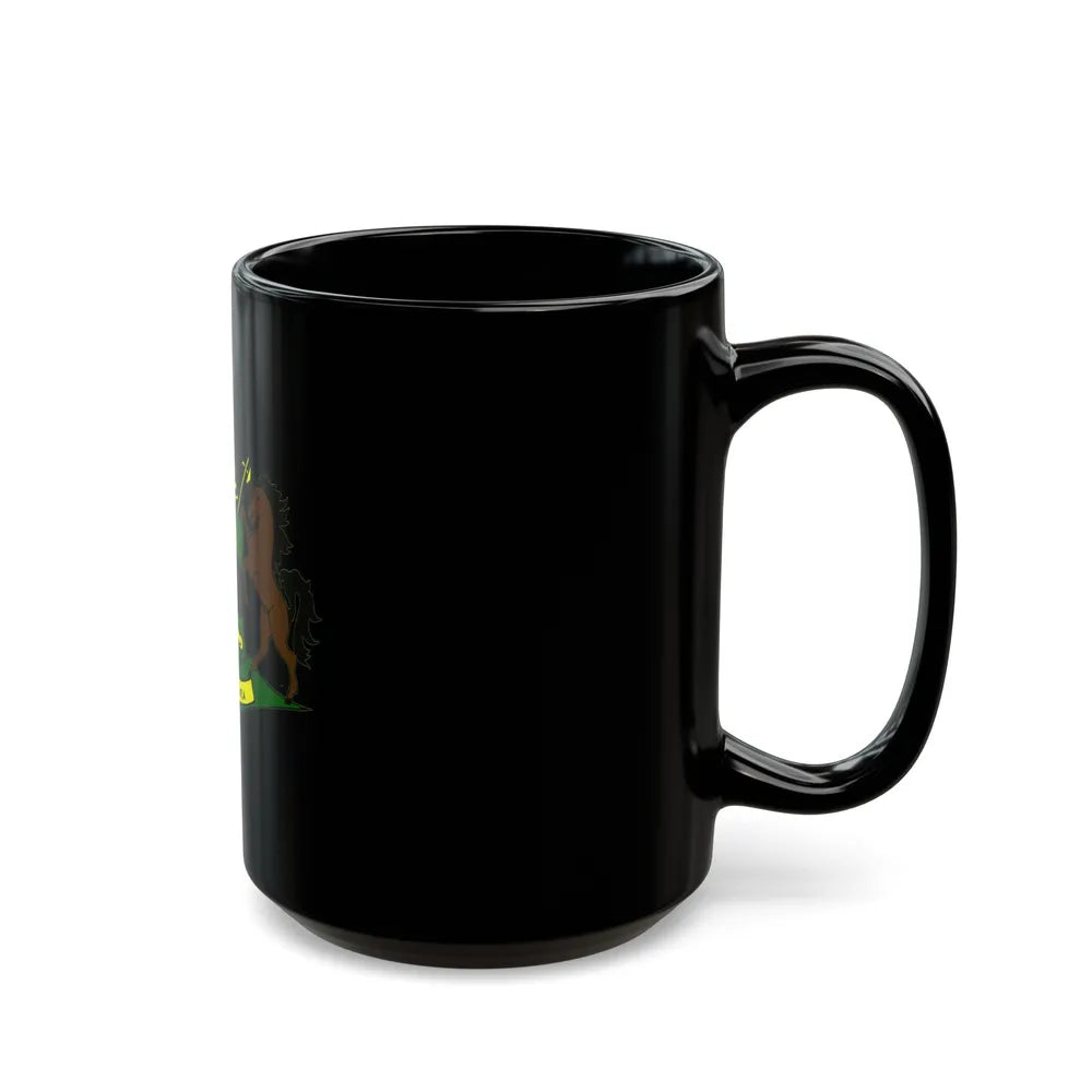 Coat of arms of QwaQwa - Black Coffee Mug-Go Mug Yourself