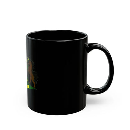 Coat of arms of QwaQwa - Black Coffee Mug-Go Mug Yourself