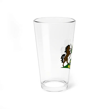 Coat of arms of QwaQwa - Pint Glass 16oz-Go Mug Yourself