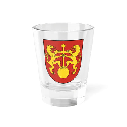 Coat of Arms of Rača (Slovakia) (Coat of Arms) Shot Glass 1.5oz 1.5oz - Go Mug Yourself