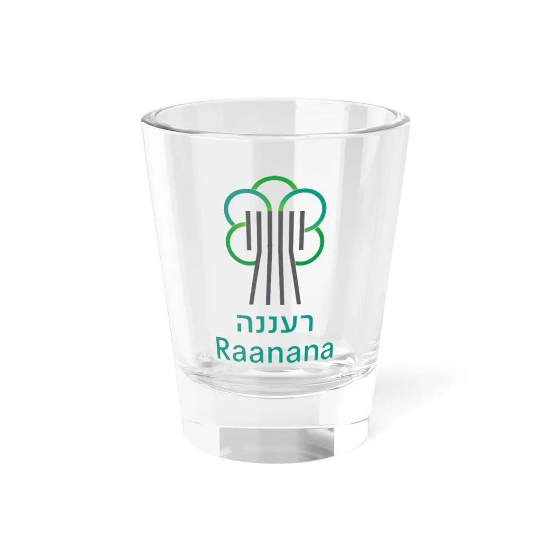 Coat of Arms of Raanana 2023 (Israel) (Coat of Arms) Shot Glass 1.5oz 1.5oz - Go Mug Yourself